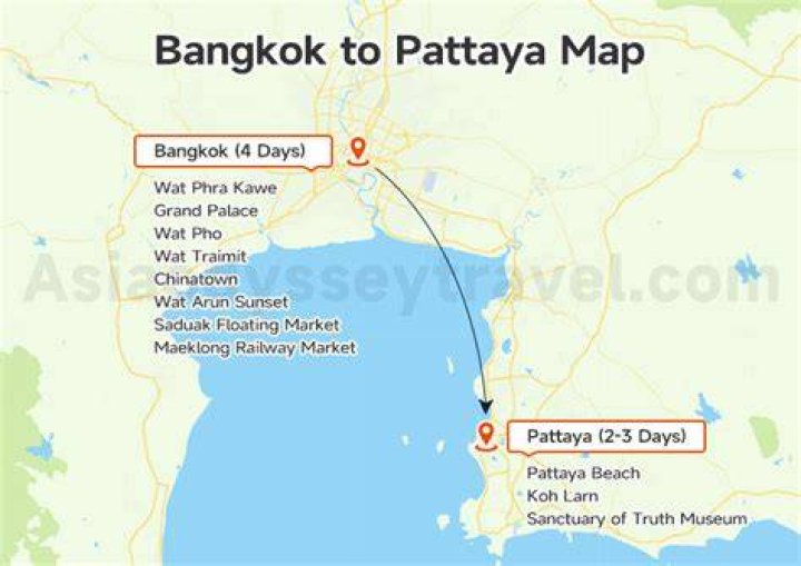 How long does it take from Bangkok to Pattaya?