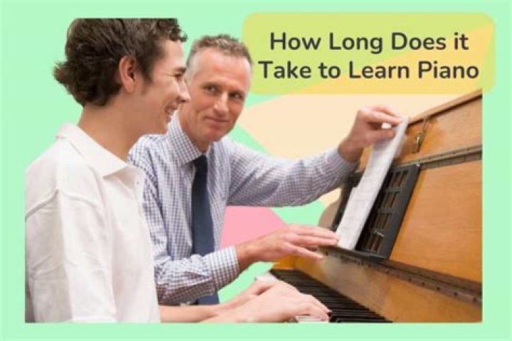 How long does it take to learn piano keys?