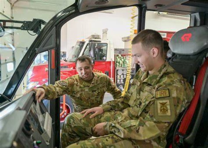 How long is Air Force firefighter training?