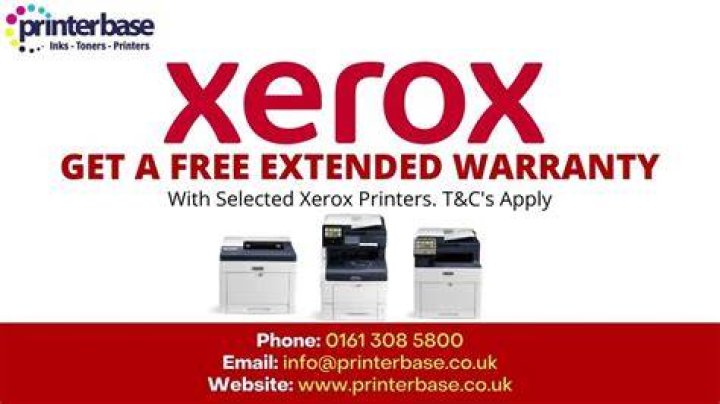 How long is Xerox printer warranty?