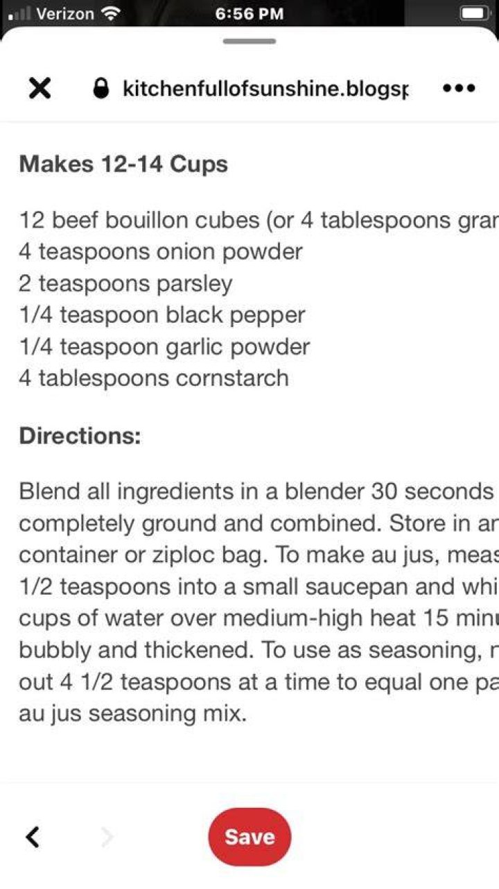 How many beef bouillon cubes equal a teaspoon?