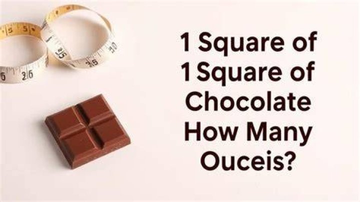How many chocolate chips equal a baking square?