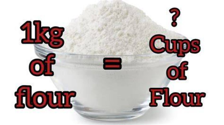 How many cup is 1kg of sugar?