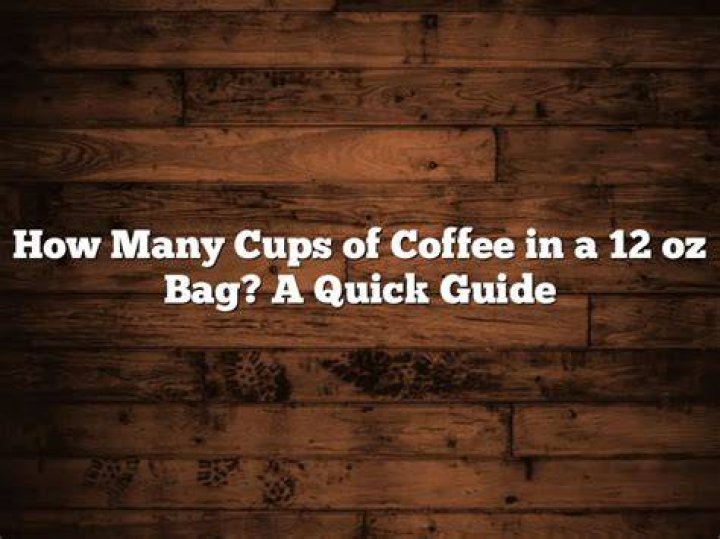 How many cups are in a bag?