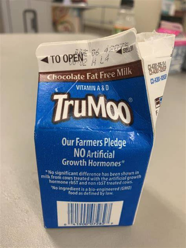 How many cups are in a carton of School milk?