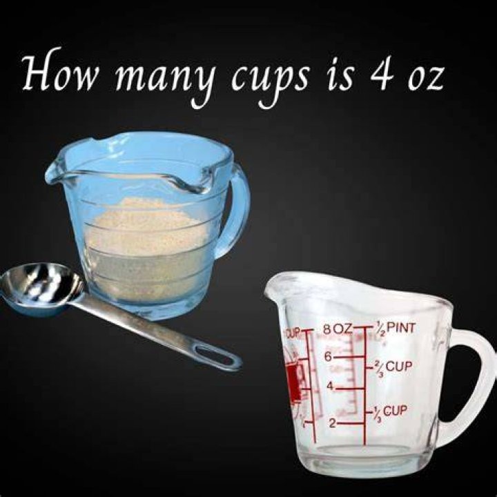How many cups is 4 oz coconut?