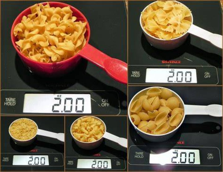 How many cups is 6 ounces of noodles?