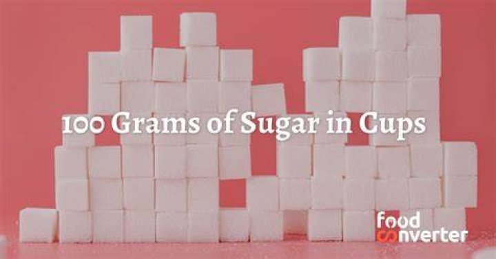 How many cups of sugar is 100 g of sugar?