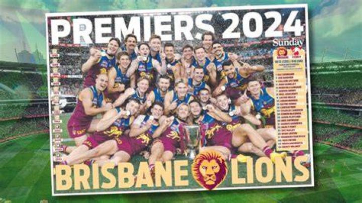 How many flags have Brisbane Lions won?