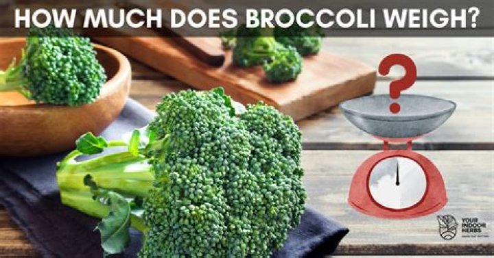 How many people does 1 lb of broccoli serve?