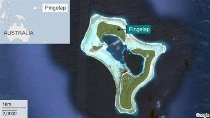 How many people live in pingelap island now?