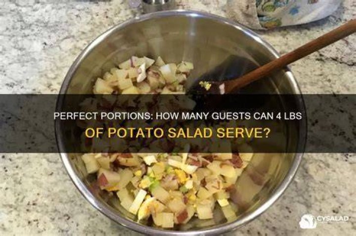 How many people will 3 lbs of potatoes serve?