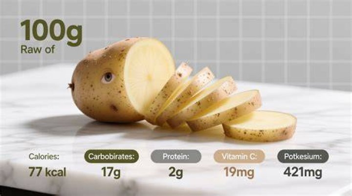 How many potatoes is 400g?