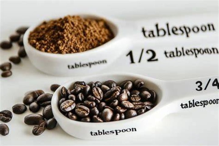 How many tablespoons of coffee beans are in an ounce?