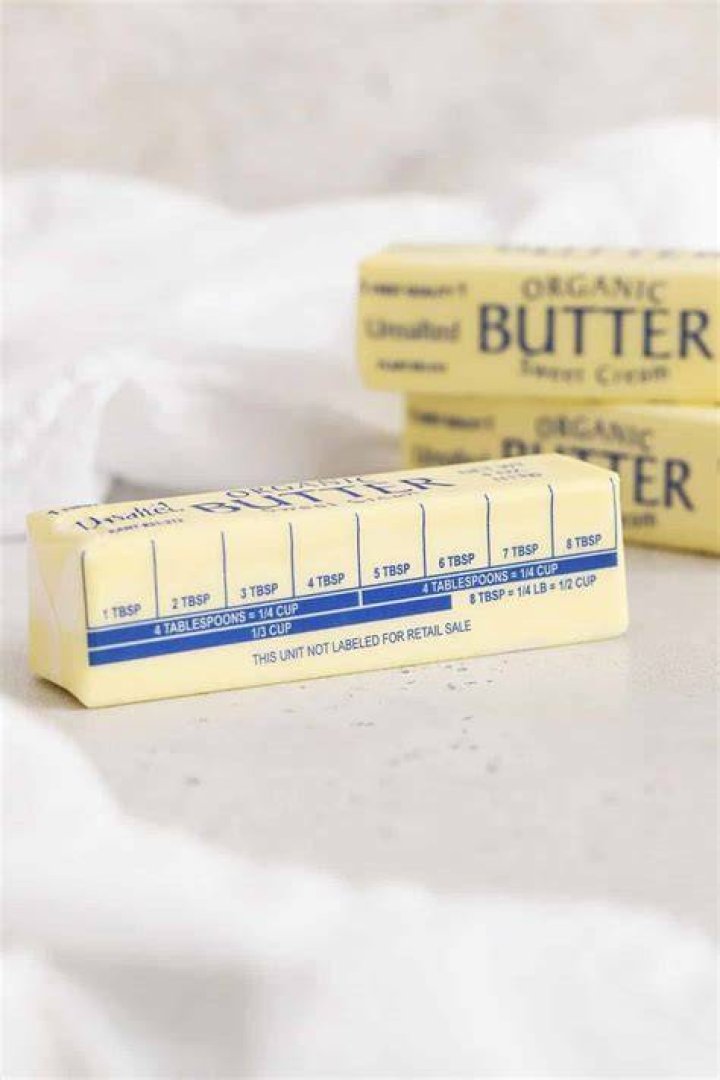 How much butter is in a package?