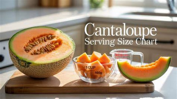 How much cantaloupe is a serving?
