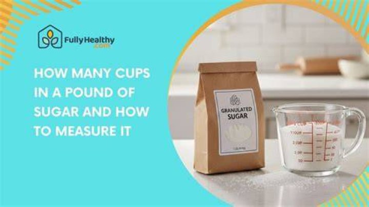 How much cups of sugar is a pound?