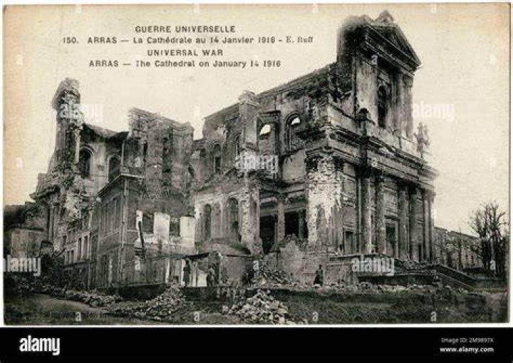 How much damage did ww1 do to France?