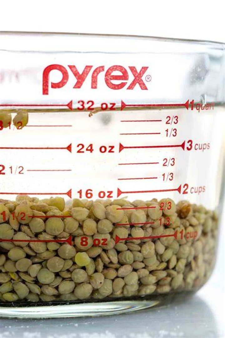 How much does 1 cup of dry lentils make?
