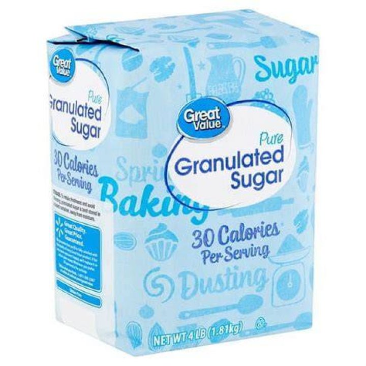 How much does 4 cups of granulated sugar weigh?