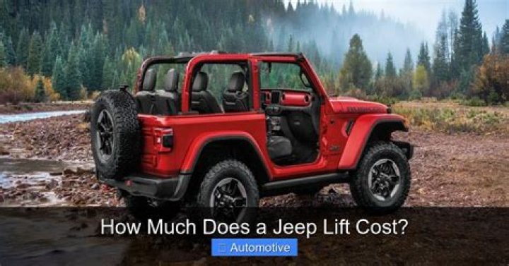 How much does a doorless jeep cost?