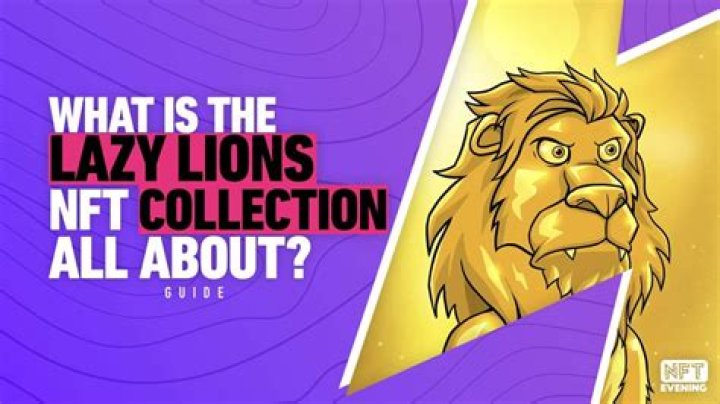How much does a lazy lion NFT cost?