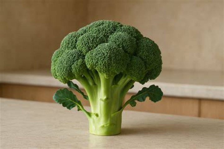 How much does a stalk of broccoli weigh?