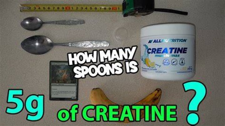 How much does a tablespoon of creatine weigh?