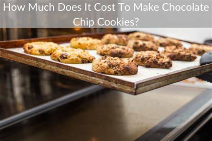 How much does it cost to make 24 chocolate chip cookies?