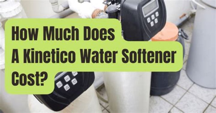 How much does Kinetico cost?