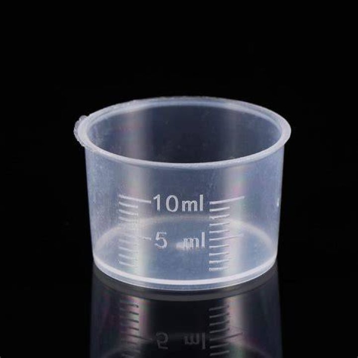 How much is 10 milliliters in ml?