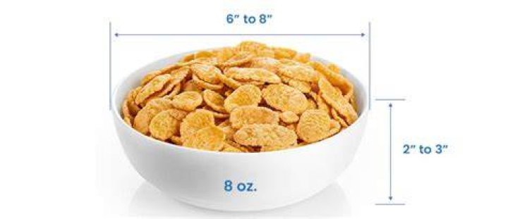 How much is 2 ounces of cereal?