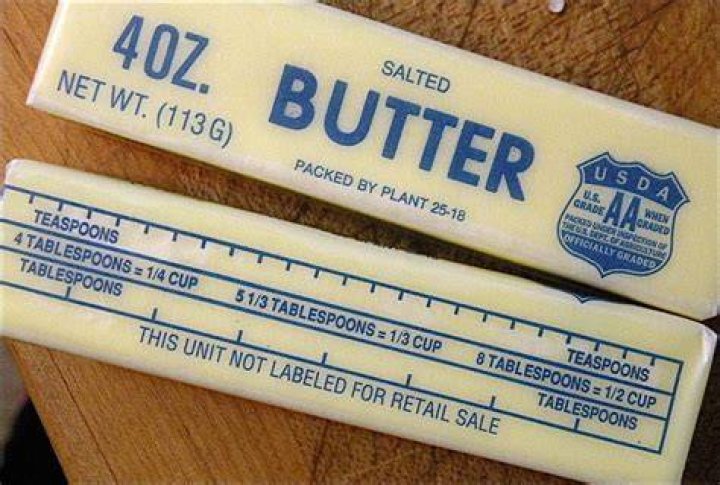 How much is 4 ounces butter?