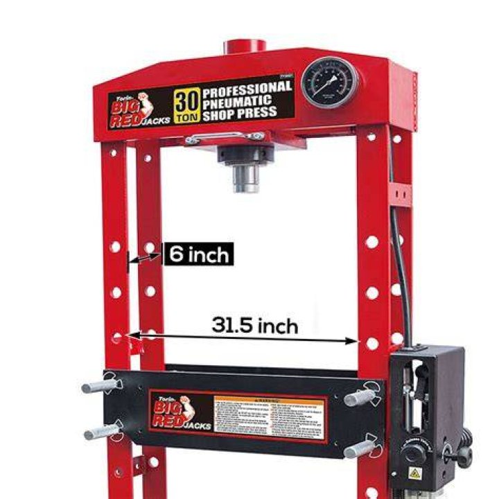 How much is a 30 ton press?