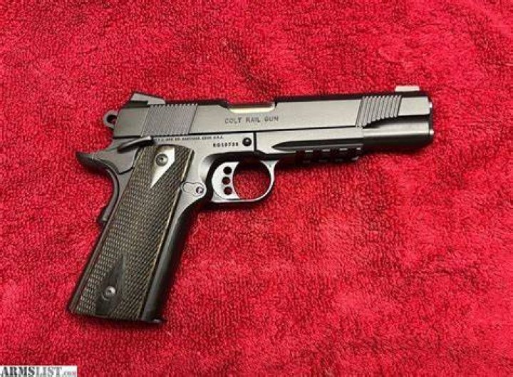 How much is a colt rail gun?