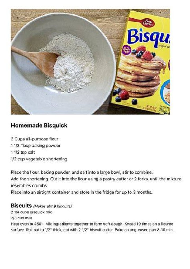 How much is a cup of Bisquick?