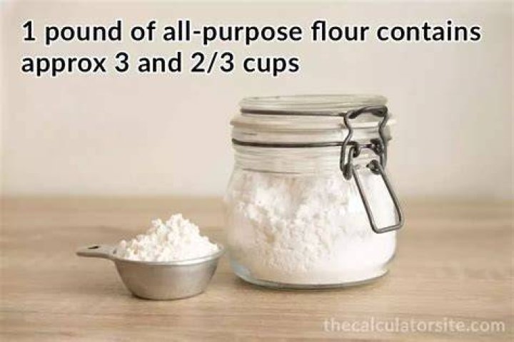 How much is a pound of salt in cups?
