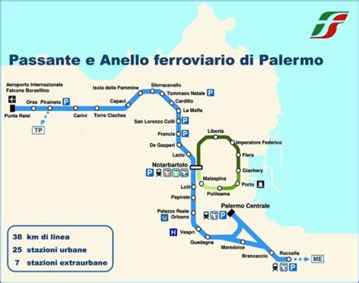 How much is a taxi from Palermo airport to Palermo?