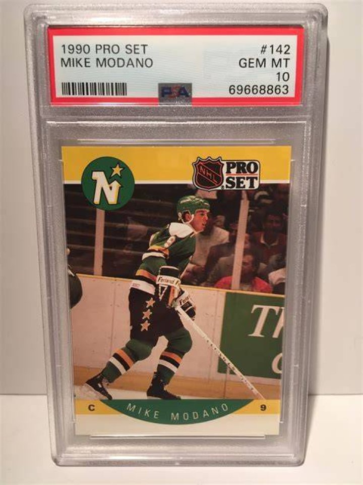 How much is Mike Modano rookie card worth?