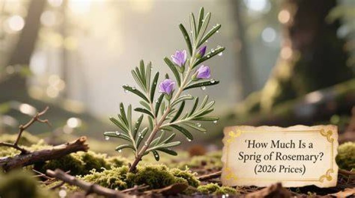 How much is sprig rosemary?