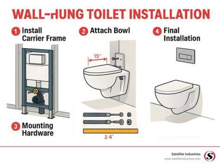 How much weight does a wall mounted toilet support?