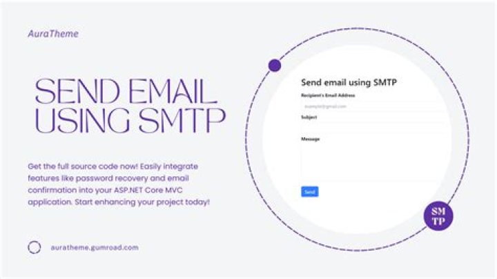 How to send email Using smtp in MVC?
