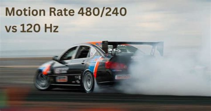 Is 120 motion rate good enough?