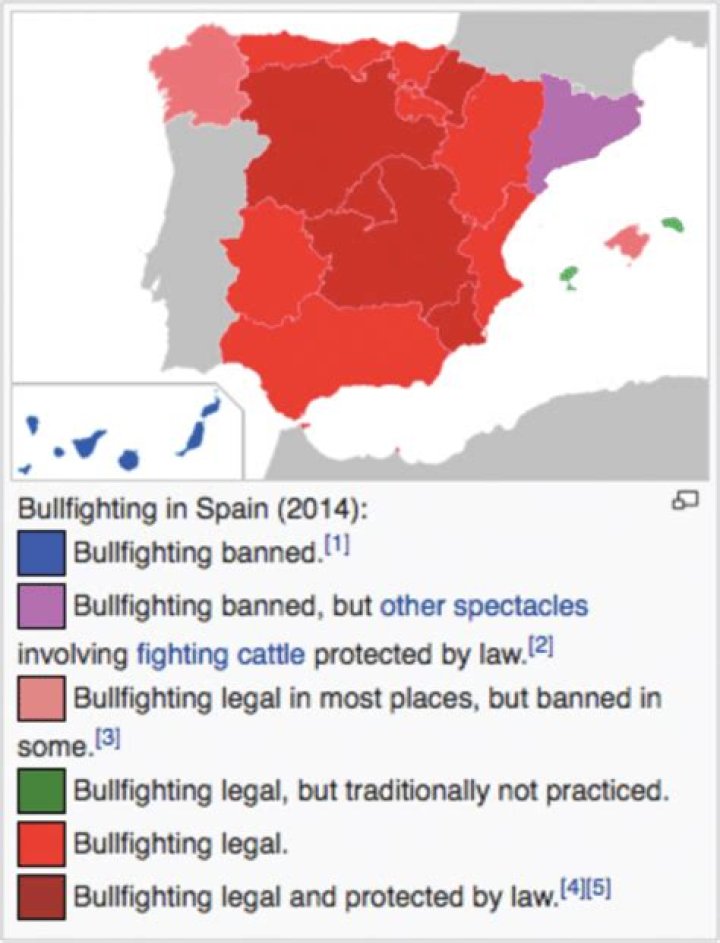 Is bullfighting now banned in Spain?