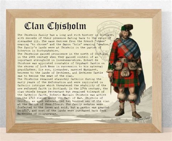 Is Chisholm Scottish?
