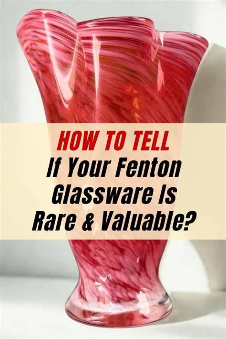 Is Fenton Glass worth anything anymore?