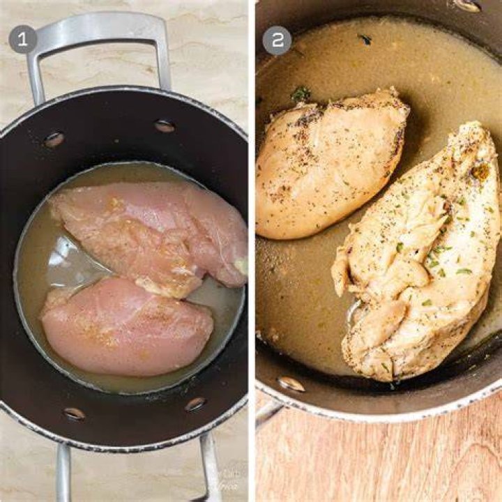 Is it better to boil or steam chicken breast?