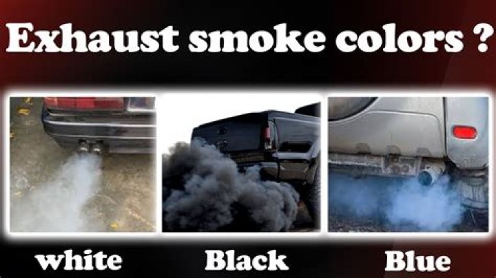 Is it normal for your exhaust to smoke a little?