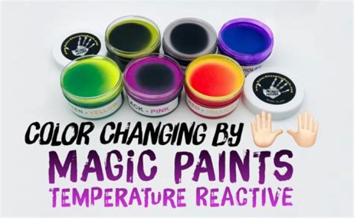 Is there a paint that changes color with temperature?