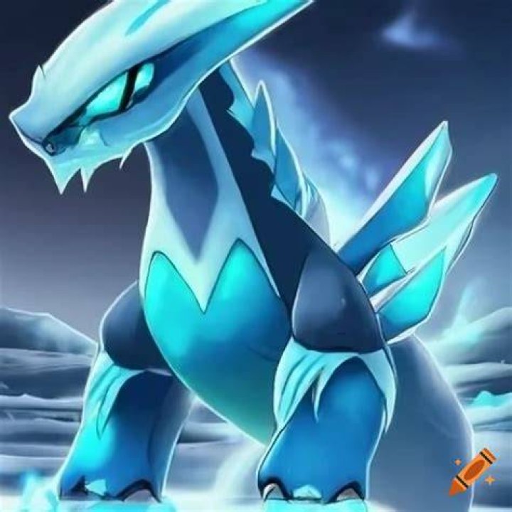 Is there an ice dragon-type Pokemon?